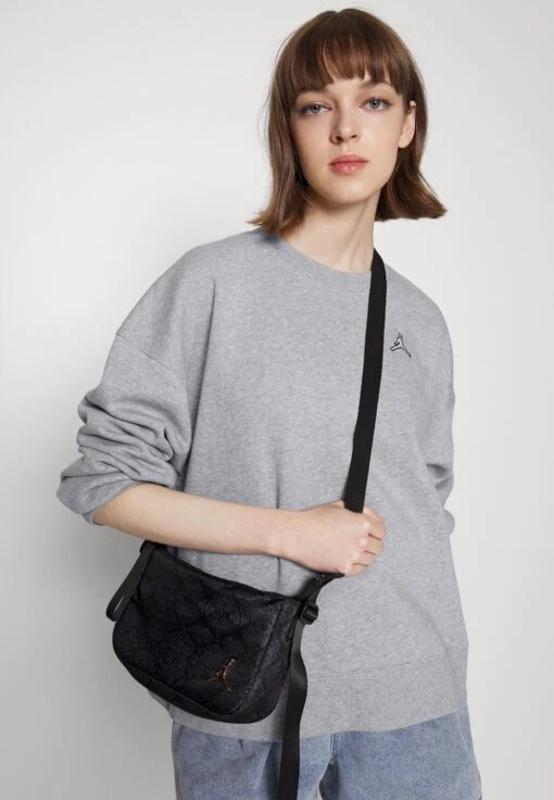 Jordan W J Brkln Flc Crew - Sweatshirt - Dark Grey Heather/White -Jiaxin Sport Shop 8f37f927d18b4f10be7263bb52d99e52 scaled
