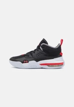 Jordan Stay Loyal 2 - High-Top Trainers - Black/White/University Red/Wolf Grey
