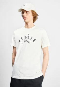 Jordan Crew - Print T-Shirt - Sail/Black
