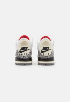 Jordan Air 3 Retro Unisex - Basketball Shoes - Summit White/Fire Red/Black/Cement Grey -Jiaxin Sport Shop 9603e2ff9a6c41428a8bbe4a95bc93c2
