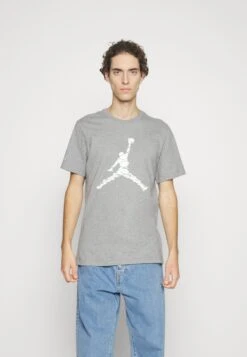 Jordan Crew - Print T-Shirt - Carbon Heather -Jiaxin Sport Shop 96a2592839c54e96ab191e4bd3ee741e