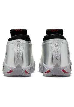 Wmns Air Jordan 14 Retro Low - Trainers - Mtlc Slvr/Fr Rd-Wlf Gry-Black -Jiaxin Sport Shop 97a930fdffa340dbb996b5761eb6a1e5