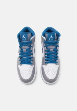 Air Jordan 1 - High-Top Trainers - Cement Grey/White/True Blue -Jiaxin Sport Shop 9d40f7e8de3b4b91b03625361394e9f0