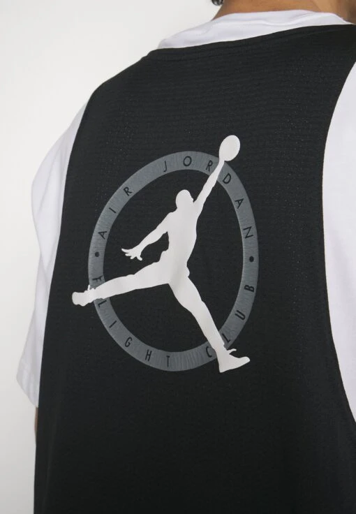 Jordan Print T-Shirt - White/Black -Jiaxin Sport Shop 9de6e40200a5451ba804e0e012f68e0c scaled