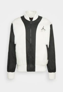 Jordan Bomber Jacket - Sail/Black -Jiaxin Sport Shop 9e75fdcf36a7444984bda027de10cb47