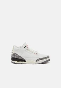 Air Jordan 3 Retro - High-Top Trainers - Summit White/Fire Red/Black/Cement Grey -Jiaxin Sport Shop 9eb9baf9d5fe42f99ce642e4963881b3