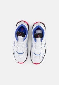 Jordan Lane - High-Top Trainers - White/Rush Pink/Med Blue/Black/Gold -Jiaxin Sport Shop a028ad7d830249648d7fde3a27954ee0