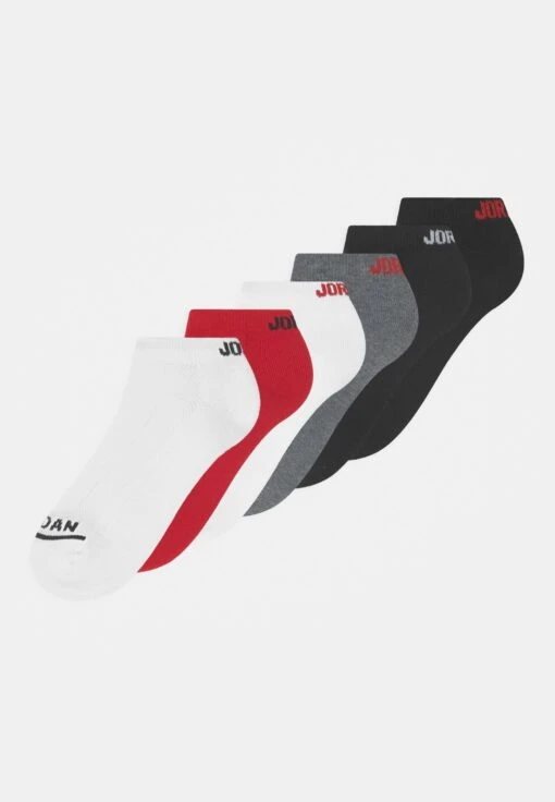 Jordan Legend No Show 6 Pack - Trainer Socks - Gym Red/Black -Jiaxin Sport Shop a201b4a712e048b5b511c9d51f70767c scaled