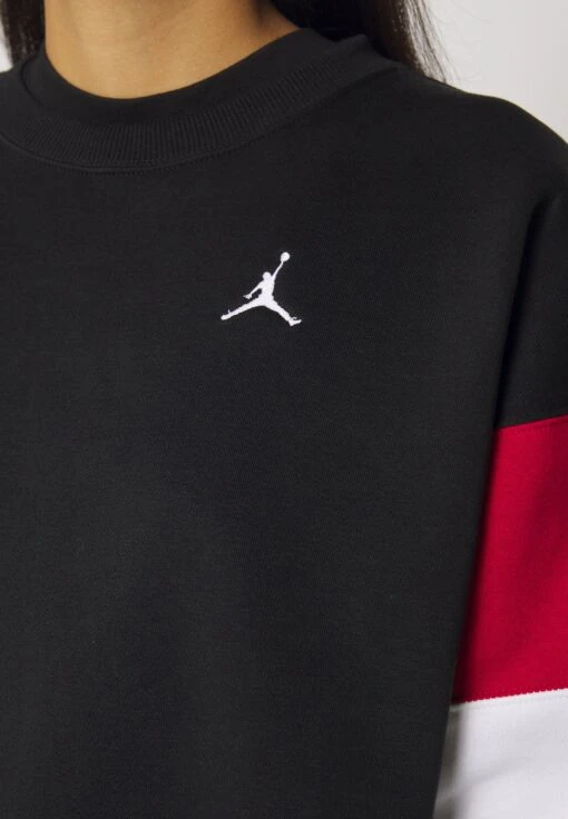 Jordan Crew - Sweatshirt - Black/Grey Heather/White -Jiaxin Sport Shop a33c7c69161d4a3c8bf135fca2688d9e scaled