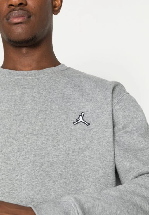 Jordan Crew - Sweatshirt - Carbon Heather/White -Jiaxin Sport Shop a5b96e1f30624b33965d765686992a3a scaled