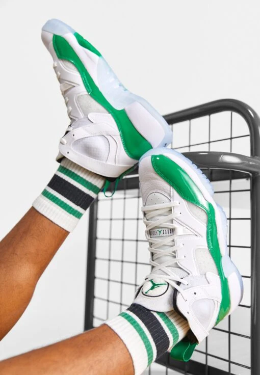 Jordan Jumpman Two Trey - High-Top Trainers - White/Lucky Green/Black -Jiaxin Sport Shop a66c6f71992b401d8f579dedc99392c3 scaled