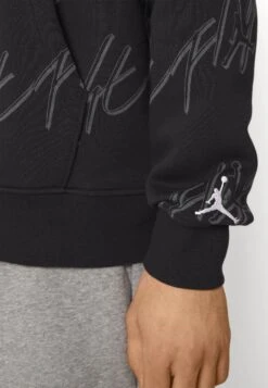 Jordan Sweatshirt - Black/White -Jiaxin Sport Shop ade6e375f134417bb3f925543902a1f9