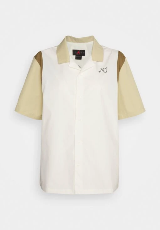 Jordan Button-Down Blouse - Sail/Team Gold/Brown Kelp -Jiaxin Sport Shop ae06467a811f46b191317e5a37cb9068 scaled