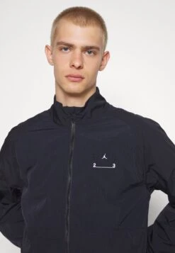 Jordan Summer Jacket - Black -Jiaxin Sport Shop af60a0e7fab643adad1e19eff86a92e0