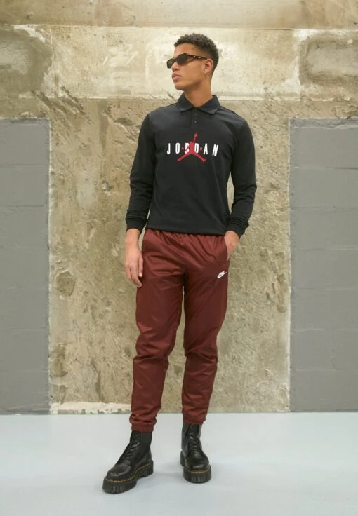 Jordan Rugby - Polo Shirt - Black/Black/Black/(Gym Red) -Jiaxin Sport Shop b381ed6e29ae4ece9b874d150506a541 scaled