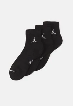 Jordan Everyday Ankle 3 Pack - Sports Socks - Black/White