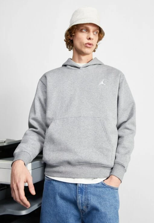 Jordan M J Ess Flc Po - Hoodie - Carbon Heather -Jiaxin Sport Shop b7939da8f9df42e9921bd9883377ba6e scaled