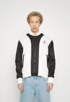 Jordan Bomber Jacket - Sail/Black -Jiaxin Sport Shop ba9f4d0341124b1587119254216c7777