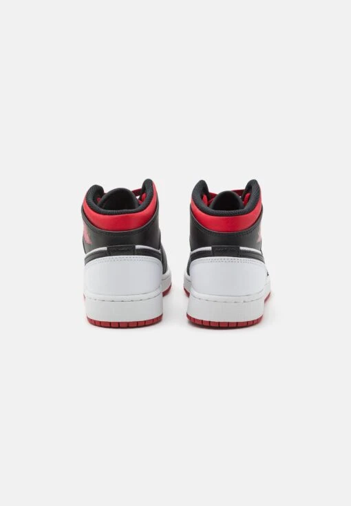 Air Jordan 1 Mid Unisex - Basketball Shoes - White/Gym Red/Black -Jiaxin Sport Shop bb0c3c2045f04110910a4774c185e206 scaled