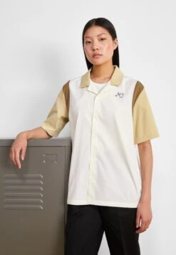 Jordan Button-Down Blouse - Sail/Team Gold/Brown Kelp