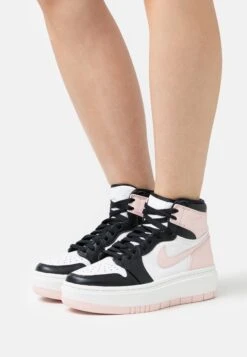 Air Jordan 1 Elevate Mid - High-Top Trainers - Black/Atmosphere/White/Sail
