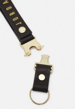 Jordan Luxe Lanyard - Keyring - Black/Metallic/Goldcolred -Jiaxin Sport Shop bd1d8d94f5dc4f359e7a774584804f11