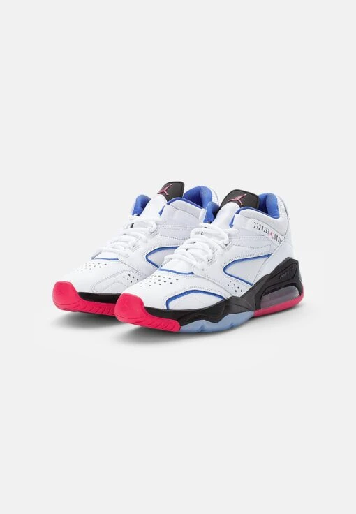 Jordan Lane - High-Top Trainers - White/Rush Pink/Med Blue/Black/Gold -Jiaxin Sport Shop bd224a3ce4a84872aa8e13328c643b1e scaled