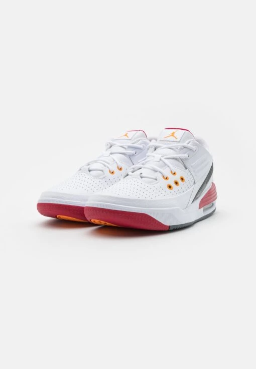 Jordan Max Aura 5 - High-Top Trainers - White/Vivid Orange/Cardinal Red/Light Graphite -Jiaxin Sport Shop beef71a064c94b389881ecf9489ead07 scaled