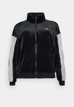 Jordan Flight - Zip-Up Sweatshirt - Black/Cement Grey/Sail -Jiaxin Sport Shop bfd07182dc554f2395132deee59008fc