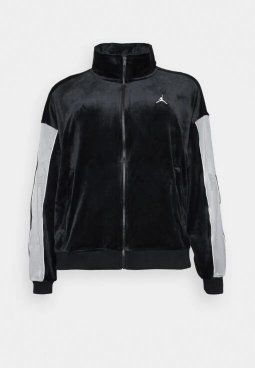 Jordan Flight - Zip-Up Sweatshirt - Black/Cement Grey/Sail -Jiaxin Sport Shop bfd07182dc554f2395132deee59008fc scaled