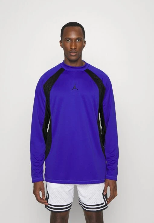 Jordan Long Sleeved Top - Lapis/Black -Jiaxin Sport Shop c18987cb8875404cae79c771ce737efa scaled