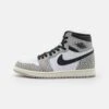 Air Jordan 1 Retro Unisex - High-Top Trainers - Tech Grey/Muslin/Black/White -Jiaxin Sport Shop c21c836b0da3467a96c1bd421b42a87d