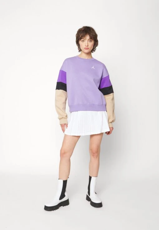 Jordan Crew - Sweatshirt - Sky/Light Purple/Desert/White -Jiaxin Sport Shop c26b4bea7d6f4e008bbf82793555ed07 scaled