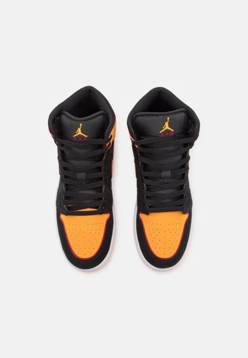 Air Jordan 1 Mid Se V2 - High-Top Trainers - Black/Orange/Red/White -Jiaxin Sport Shop c434603e6dd74136b31884ceeb99914d scaled
