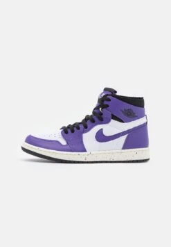 Air Jordan 1 Zoom Air Cmft - High-Top Trainers - Dark Iris/White/Black/Sail