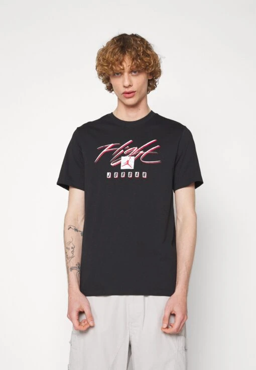 Jordan Crew - Print T-Shirt - Black/Red -Jiaxin Sport Shop c6b1133623f94351ba19bb5c065e8fcb scaled