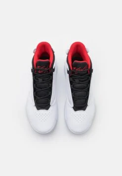 Jordan Max Aura 4 - High-Top Trainers - White/University Red/Black -Jiaxin Sport Shop c74bce13cb5f4718bfbe5f09ad573b3c