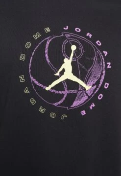 Jordan Crew - Print T-Shirt - Black/Rush Fuchsia -Jiaxin Sport Shop c75ff8a1feff4330a185ba8fe3c86738