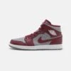 Air Jordan 1 - High-Top Trainers - Cherrywood Red/White/Cement Grey