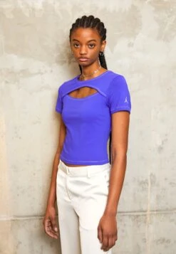 Jordan Key - Print T-Shirt - Lapis