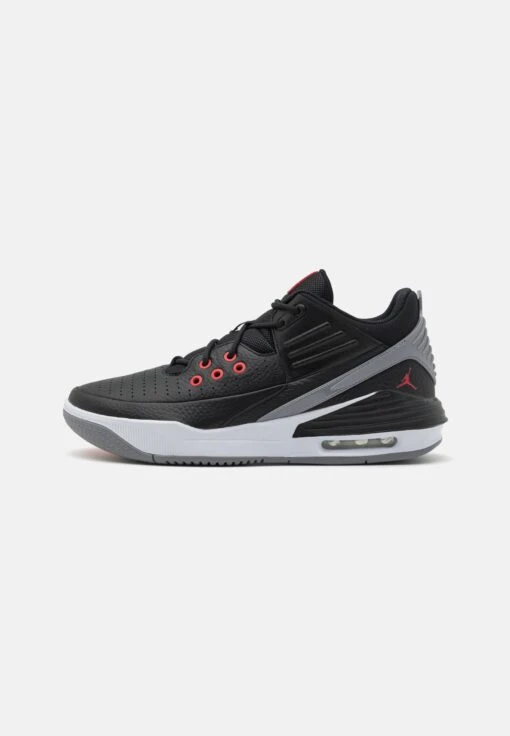 Jordan Max Aura 5 - High-Top Trainers - Black/University Red/White/Cement Grey -Jiaxin Sport Shop c91231f087b94e0ebdce16a41dbbeb5a scaled
