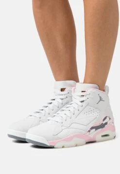 Wmns Jordan Mvp - High-Top Trainers - Off White/Cool Grey/Soft Pink/White/Sail