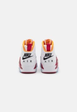 Jordan High-Top Trainers - White/Cardinal Red/Vivid Orange/Black -Jiaxin Sport Shop c9948ef3c48c4942a5311557aa396881