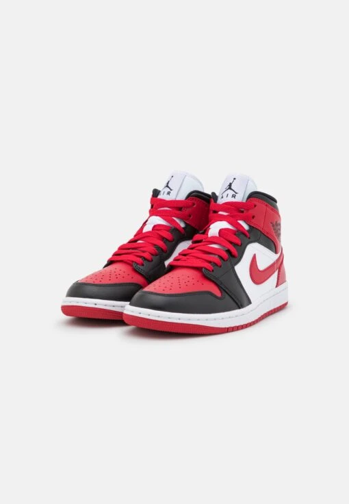 Air Jordan 1 Mid - High-Top Trainers - Black/Gym Red/White -Jiaxin Sport Shop c9a455d50d9f4615a326add4e3c324df scaled