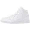 Air Jordan 1 Mid - High-Top Trainers - White -Jiaxin Sport Shop c9d8801ae988435aaa3e6e22c688bf4d