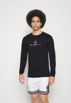 Jordan Crew - Long Sleeved Top - Black/White