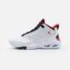 Jordan Max Aura 4 - High-Top Trainers - White/University Red/Black -Jiaxin Sport Shop cb5eaf1e1c13403793abbe1854a81bb8