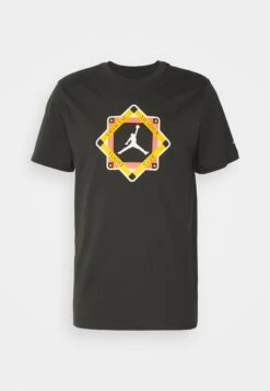 Jordan Crew - Print T-Shirt - Off Noir/White -Jiaxin Sport Shop cbc1f792da524438b4ac41a7744a2069