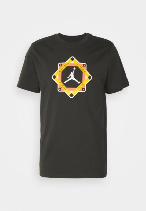 Jordan Crew - Print T-Shirt - Off Noir/White -Jiaxin Sport Shop cbc1f792da524438b4ac41a7744a2069 scaled