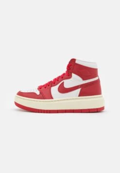 Air Jordan 1 Elevate Mid - High-Top Trainers - Summit White/Red/Coconut Milk